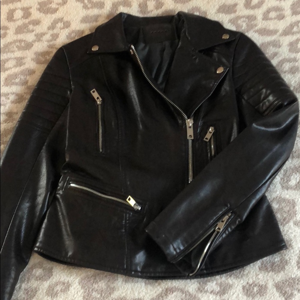 BLANK Nyc Leather Moto Jacket
